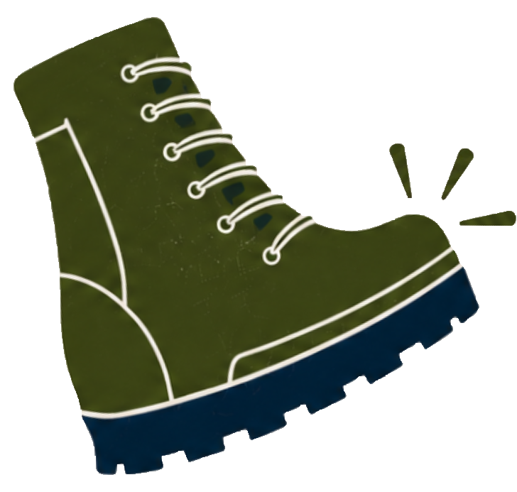 Kickin' Klutter Boot